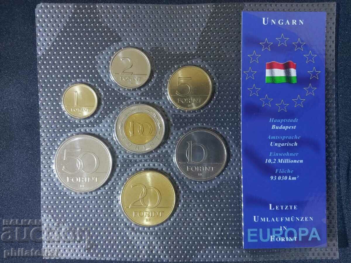 Унгария 1995-2003 - комплектен сет от 7 монети