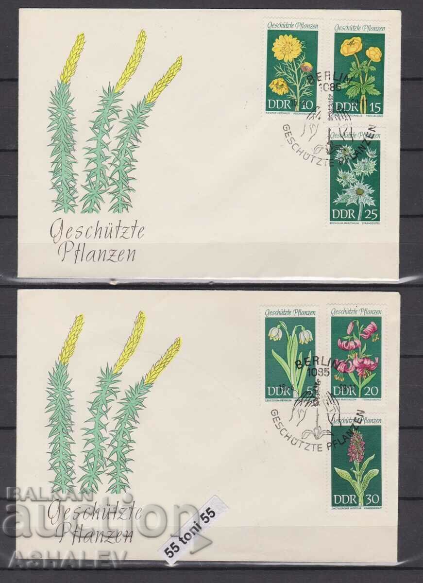 GDR 1969 2 FDC GDR 1969 2 FDC