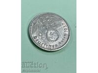 2 райхсмарки 1937 г F, Германия - сребърна монета