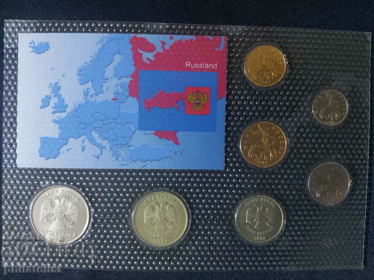 Аукцион Комплектен сет - Русия 1998-2007 , 7 монети Аукцион Комплектен сет - Русия 1998-2007 , 7 монети