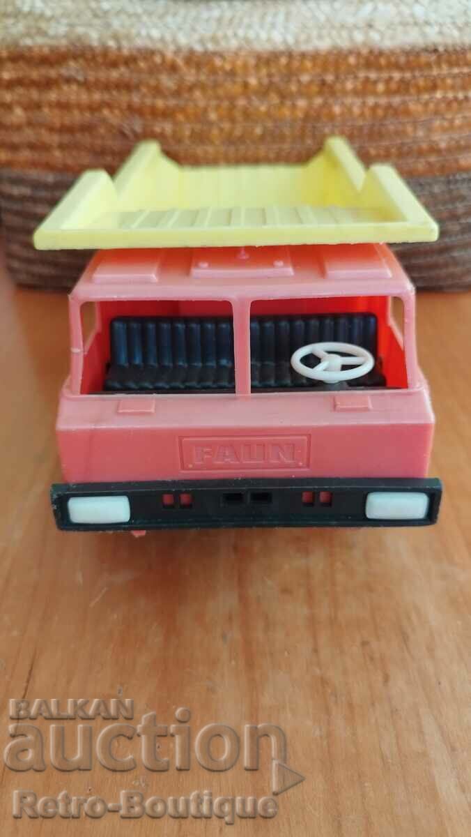 Auction Old toy, truck, dump truck, West Germany Auction Old toy, truck, dump truck, West Germany