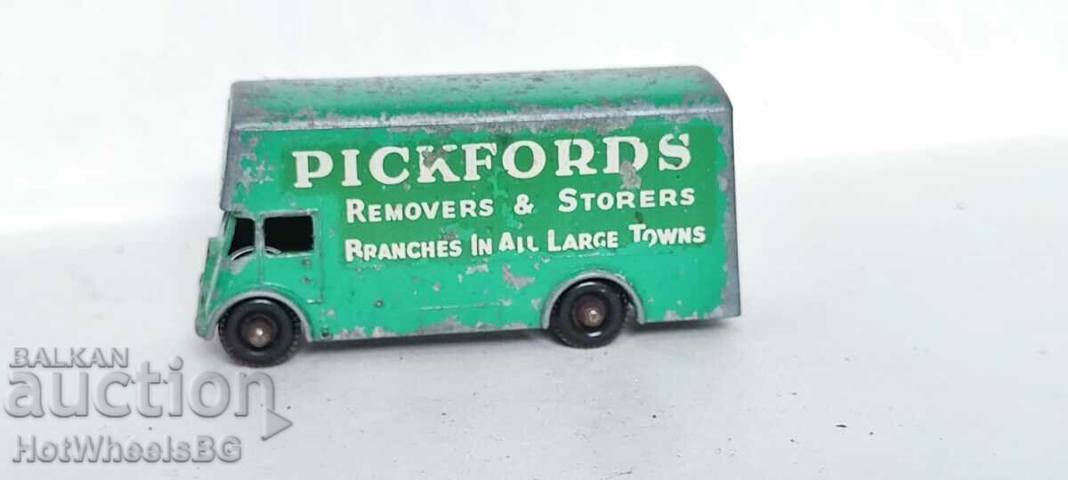 CUTIA DE chibrituri LESNEY. Nr. 46B „Pickfords” Furgoneta de mutare 1960