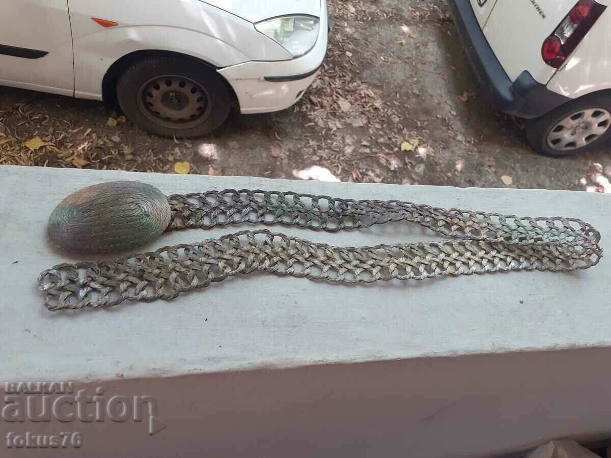 Auction Metallic braided costume belt Auction Metallic braided costume belt