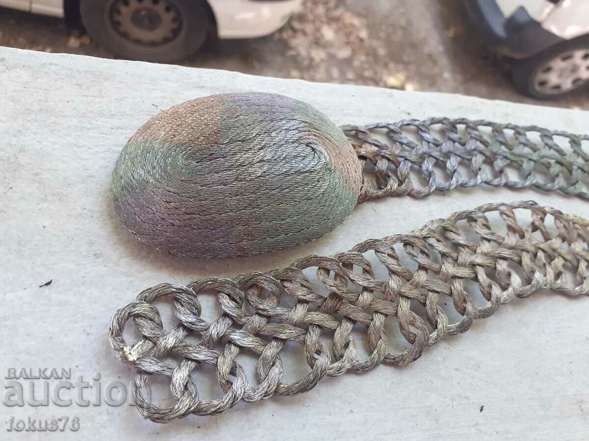 Delivery of Metallic braided costume belt Delivery of Metallic braided costume belt