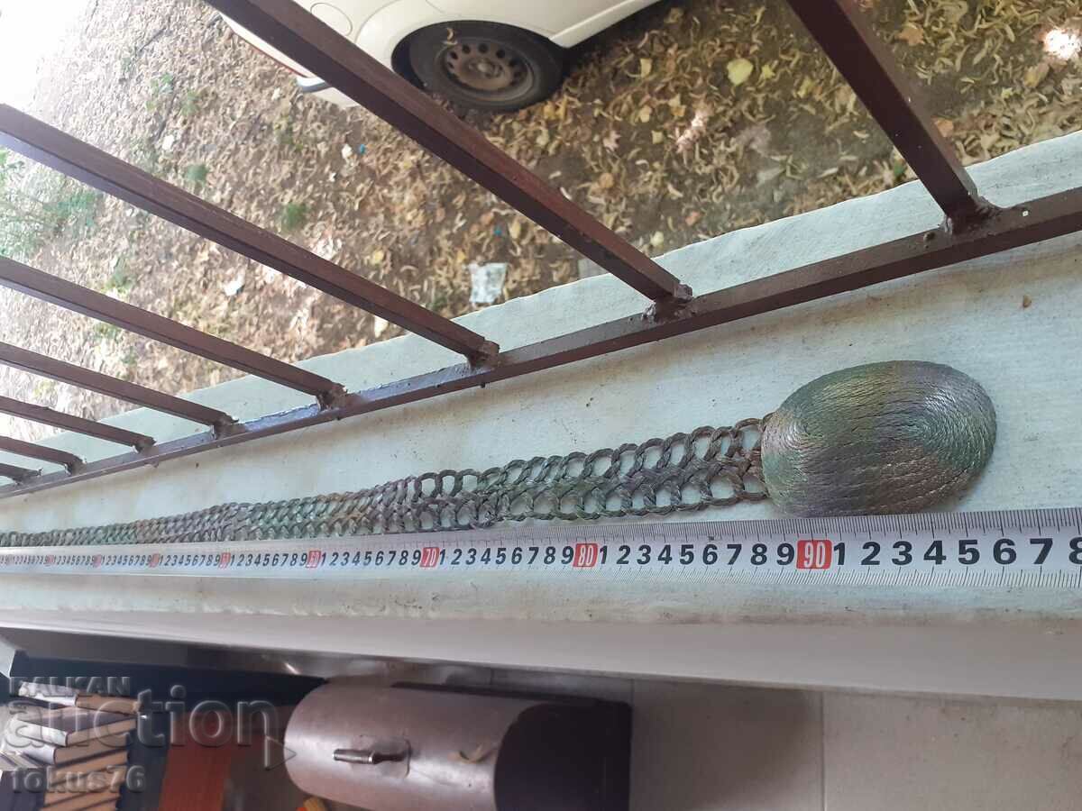 Metallic braided costume belt - 7 Metallic braided costume belt - 7