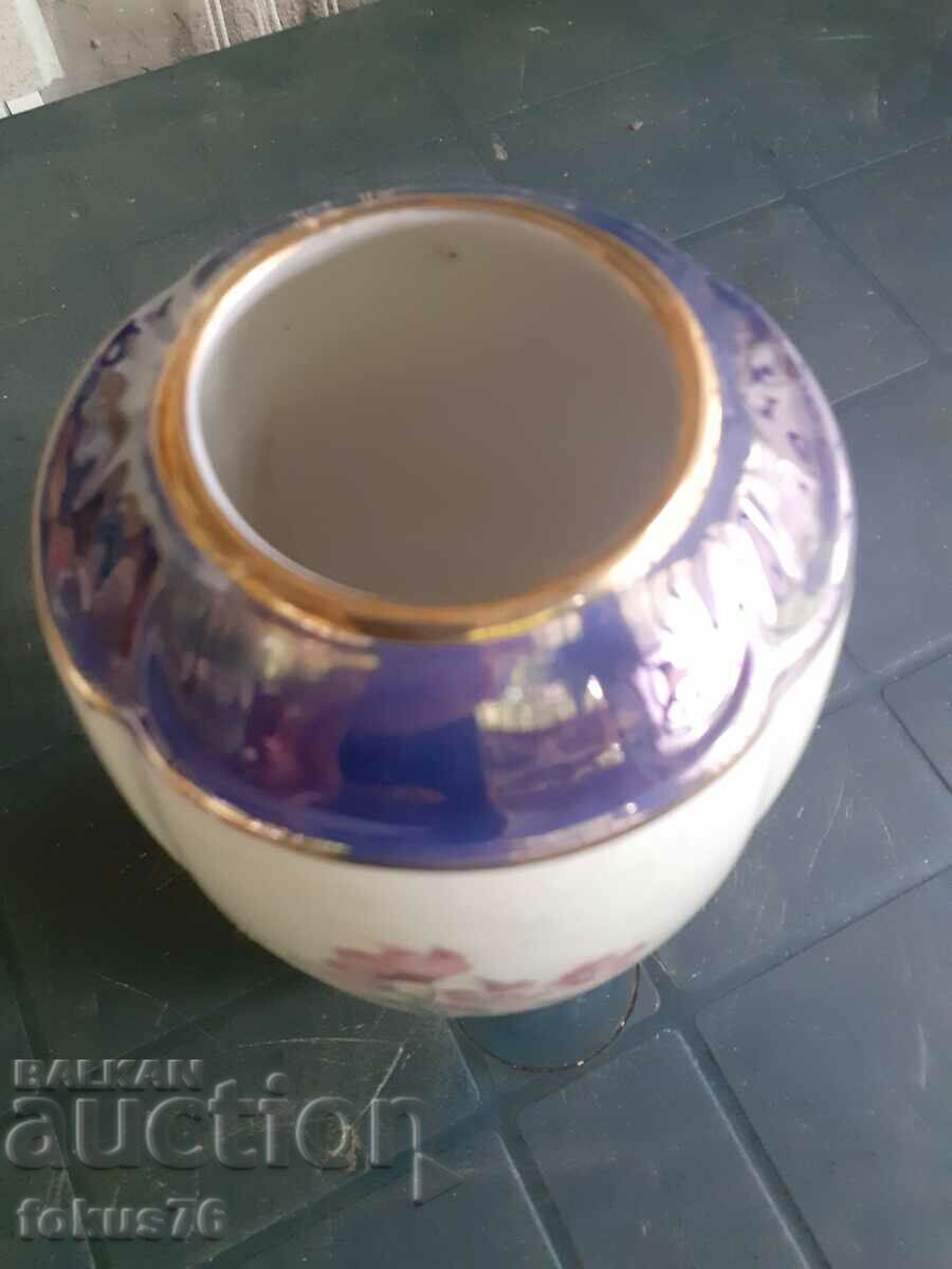 Παράδοση Παλαιό μακεδονικό πορσελάνινο βάζο Παράδοση Παλαιό μακεδονικό πορσελάνινο βάζο