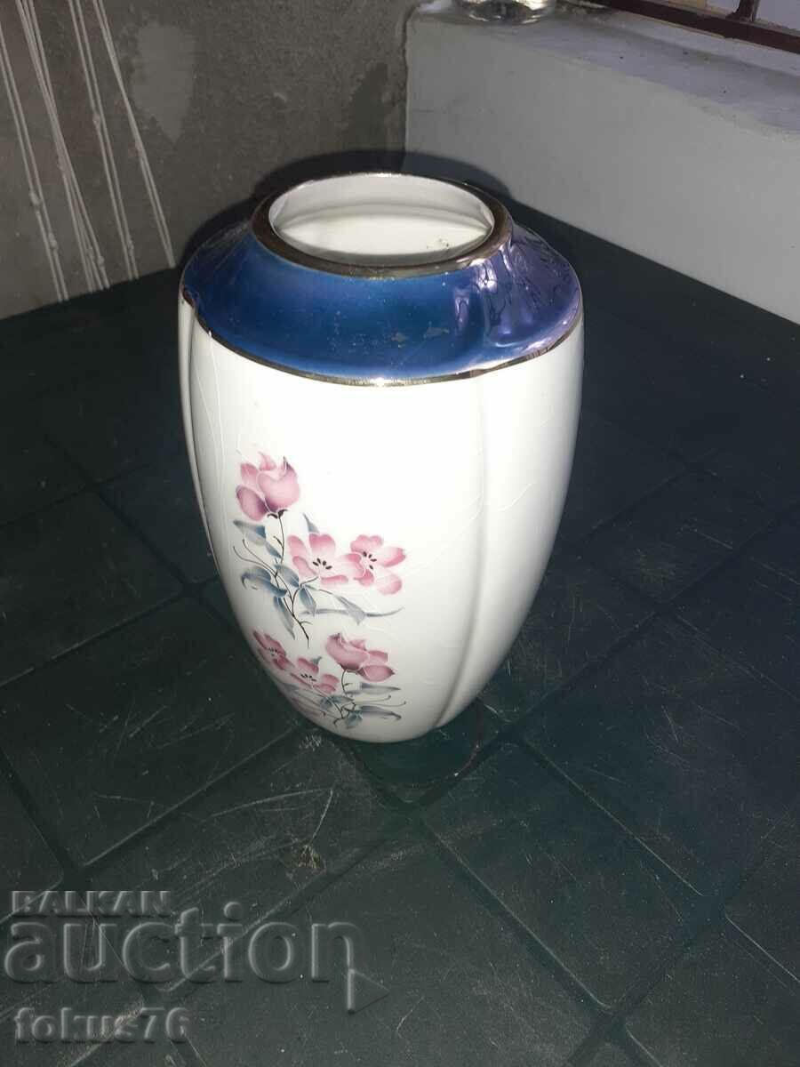 Παλαιό μακεδονικό πορσελάνινο βάζο - 6 Παλαιό μακεδονικό πορσελάνινο βάζο - 6
