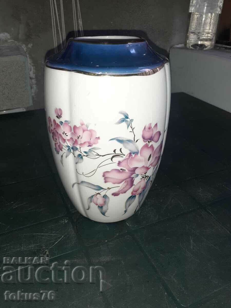 Old Macedonian porcelain vase