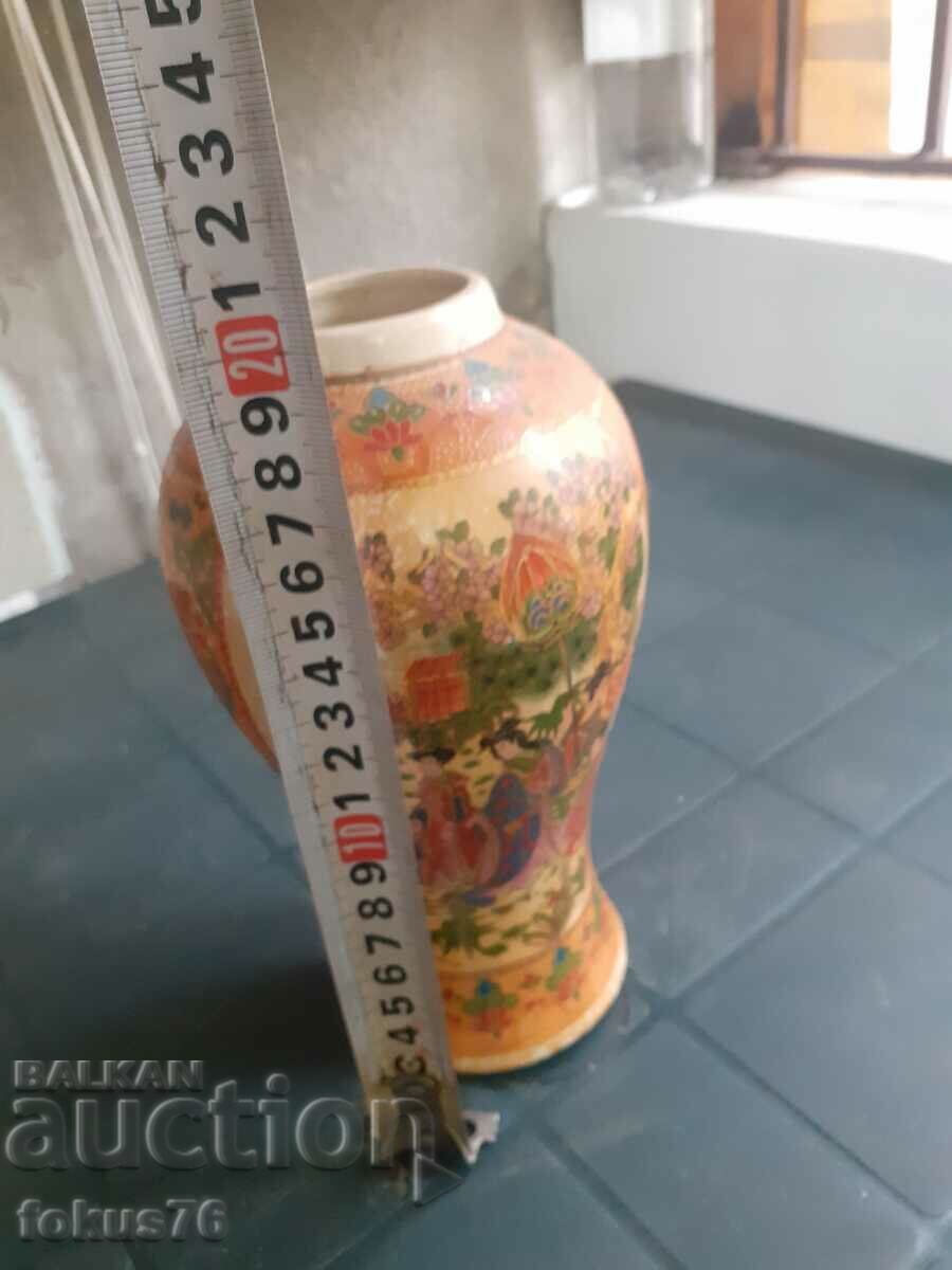 Vază veche din porțelan satsuma - 7 Vază veche din porțelan satsuma - 7