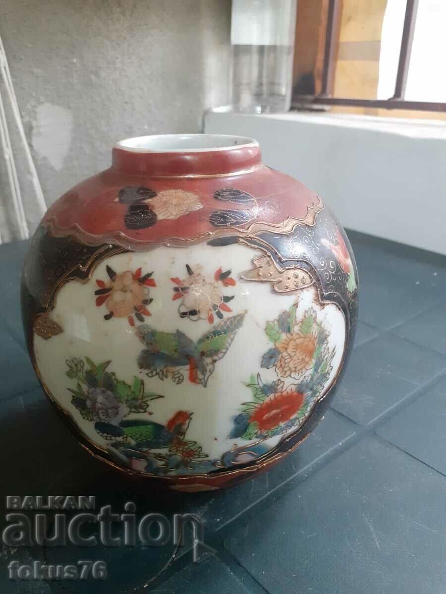 Old vase jar porcelain Satsuma Satsuma - 6 Old vase jar porcelain Satsuma Satsuma - 6