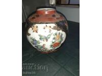Old vase jar porcelain Satsuma Satsuma