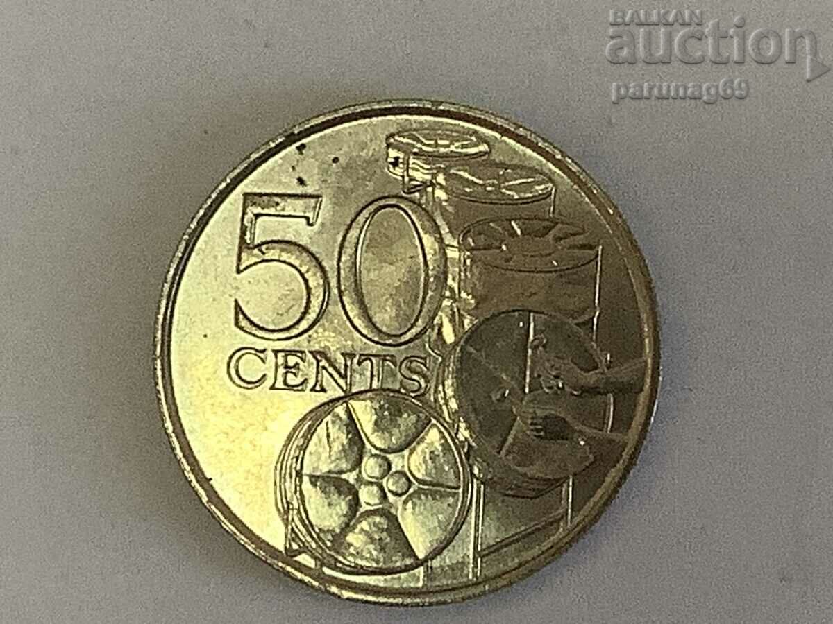 Trinidad and Tobago 50 cents 1978
