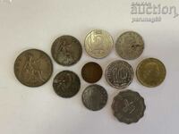 Lot of 10 coins - worldwide