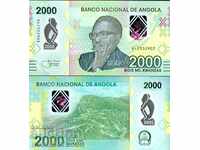 ANGOLA ANGOLA 2000 Kwanzaa emisiune 2020 NOUL UNC POLIM
