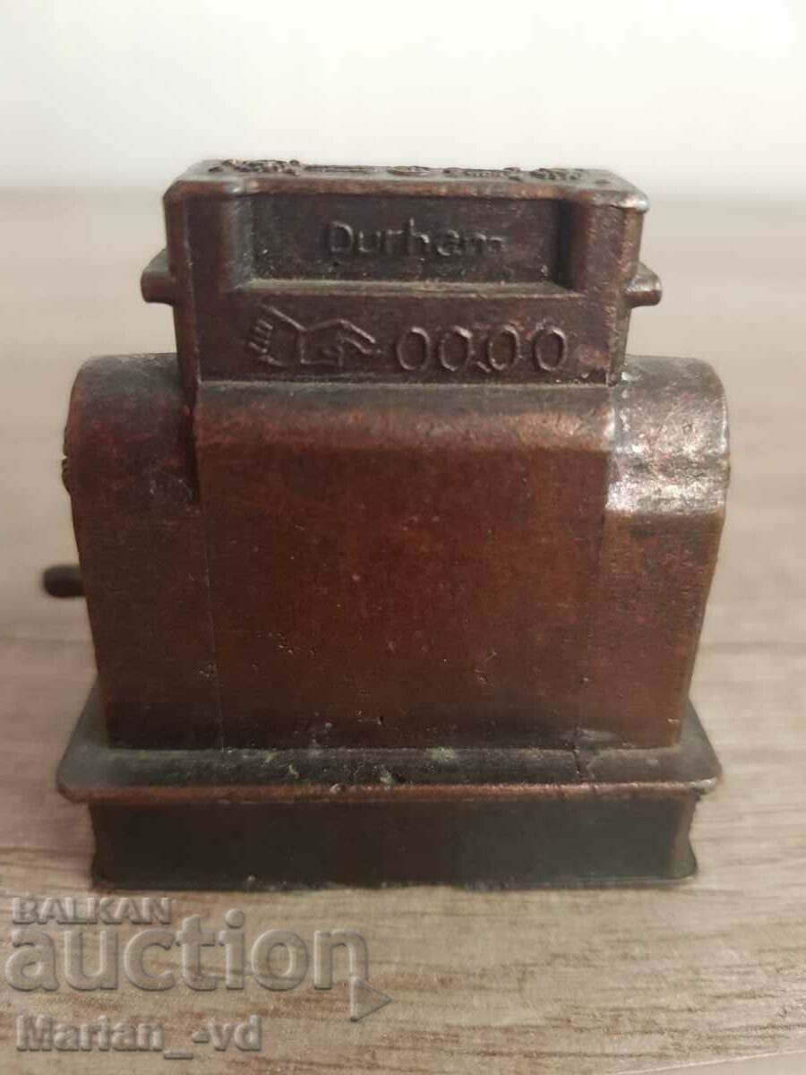 Παράδοση Παλιά αναμνηστικά μεταλλική ταμειακή μηχανή