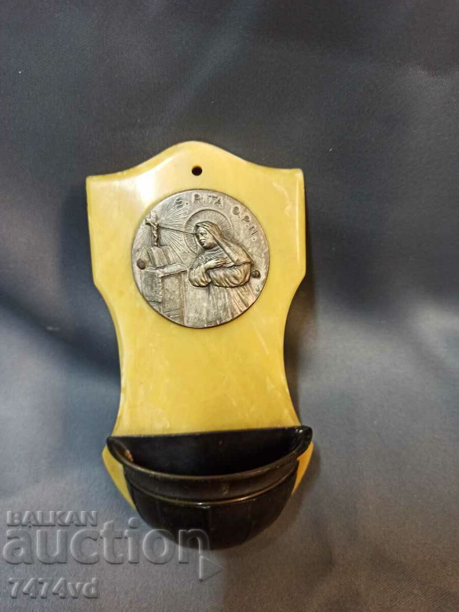 Auction OLD HOLY WATER VESSEL Auction OLD HOLY WATER VESSEL