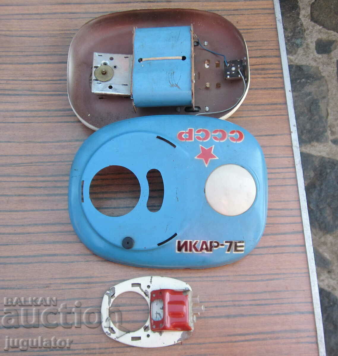 old Russian space metal toy IKAR rover - 5 old Russian space metal toy IKAR rover - 5