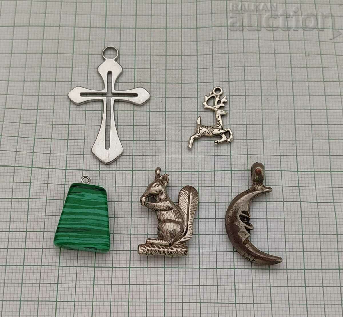 PENDANT JEWELRY LOT 5 PCS with price 12.00 BGN | € 6.14 PENDANT JEWELRY LOT 5 PCS with price 12.00 BGN | € 6.14