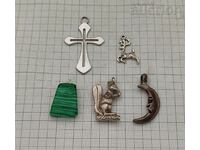 PENDANT JEWELRY LOT 5 PCS