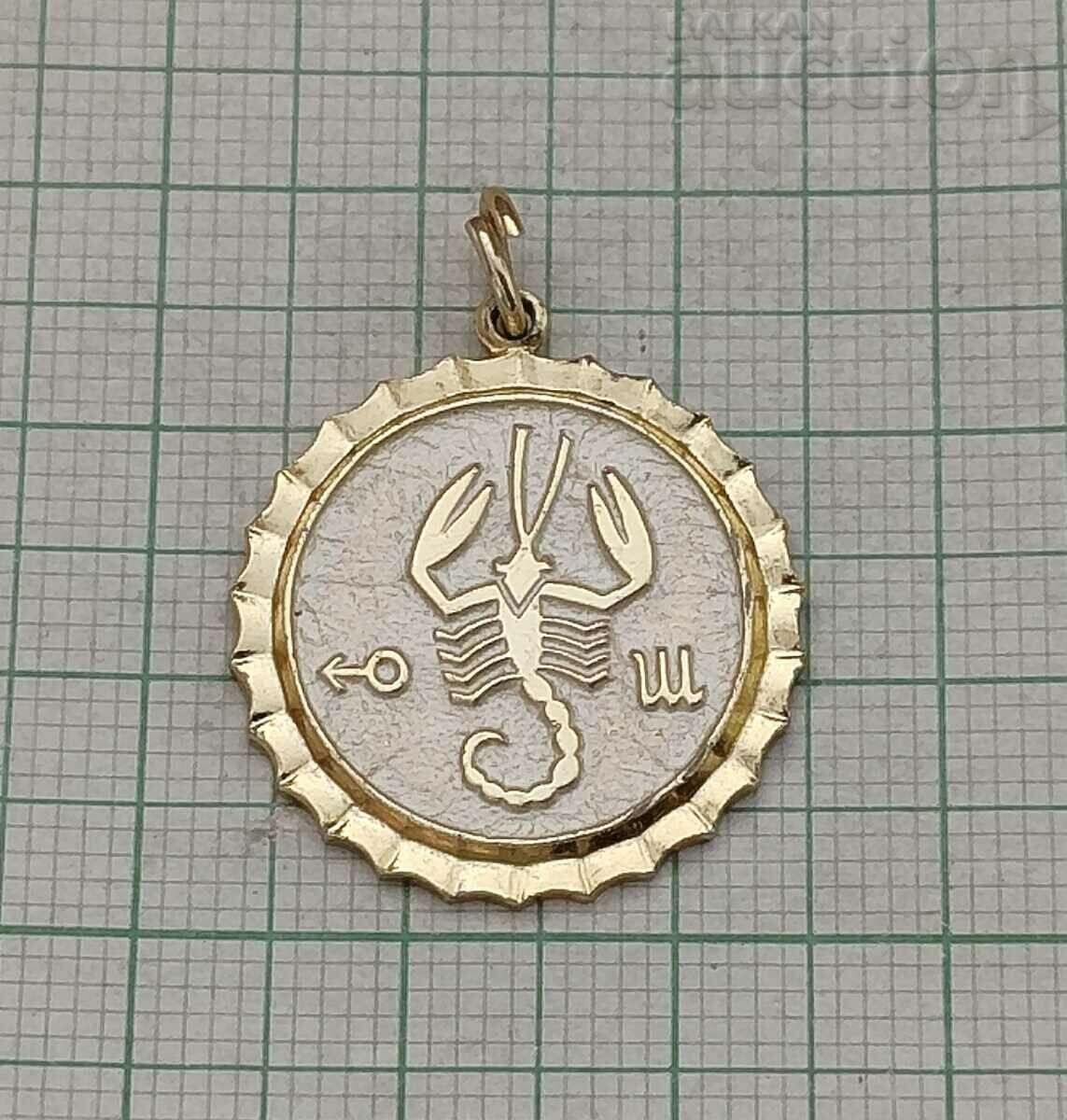 ZODIAC SCORPIO PENDANT JEWELRY