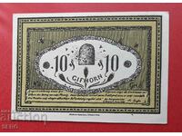 Банкнота-Германия-Саксония-Гифхорн-10 пфенига 1921