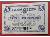 Τραπεζογραμμάτιο-Γερμανία-Σαξονία-Lerte-5 pfennig 1921