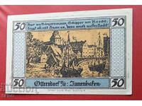 Банкнота-Германия-Тюрингия-Утерндорф-50 пфенига 1920