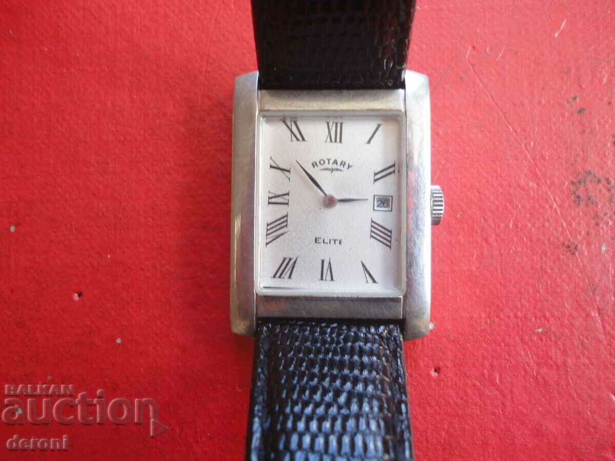 Auction Amazing Silver Rotary Elite Women's Watch Auction Amazing Silver Rotary Elite Women's Watch