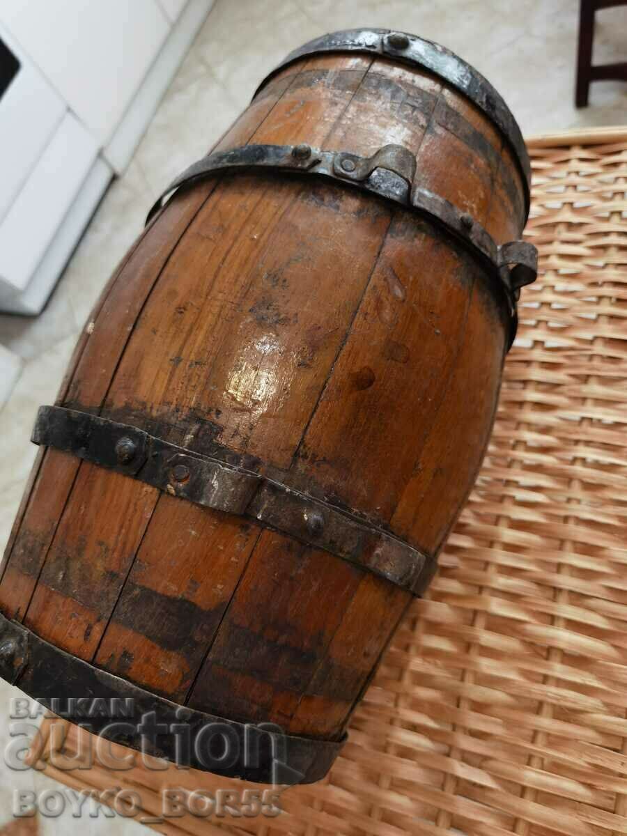 Old Barrel Barrel Keg with Carrying Handle - 5
