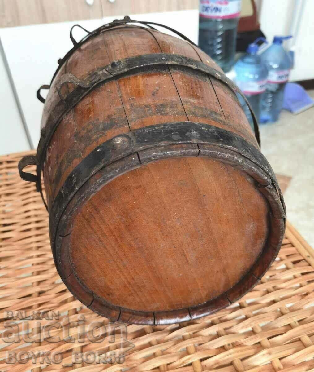 Old Barrel Barrel Keg with Carrying Handle - 7