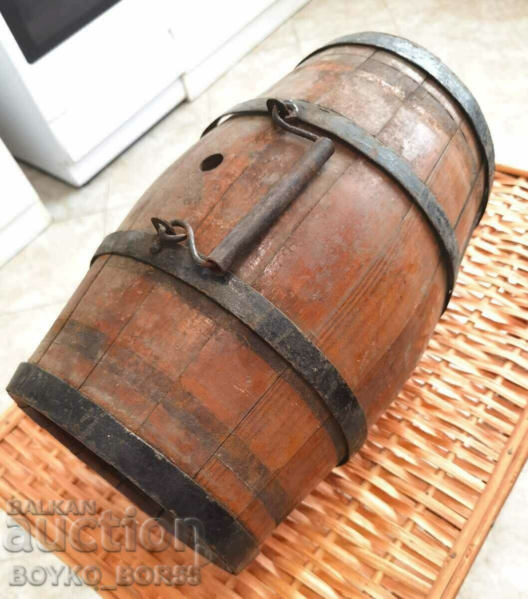 Old Barrel Barrel Keg with Carrying Handle