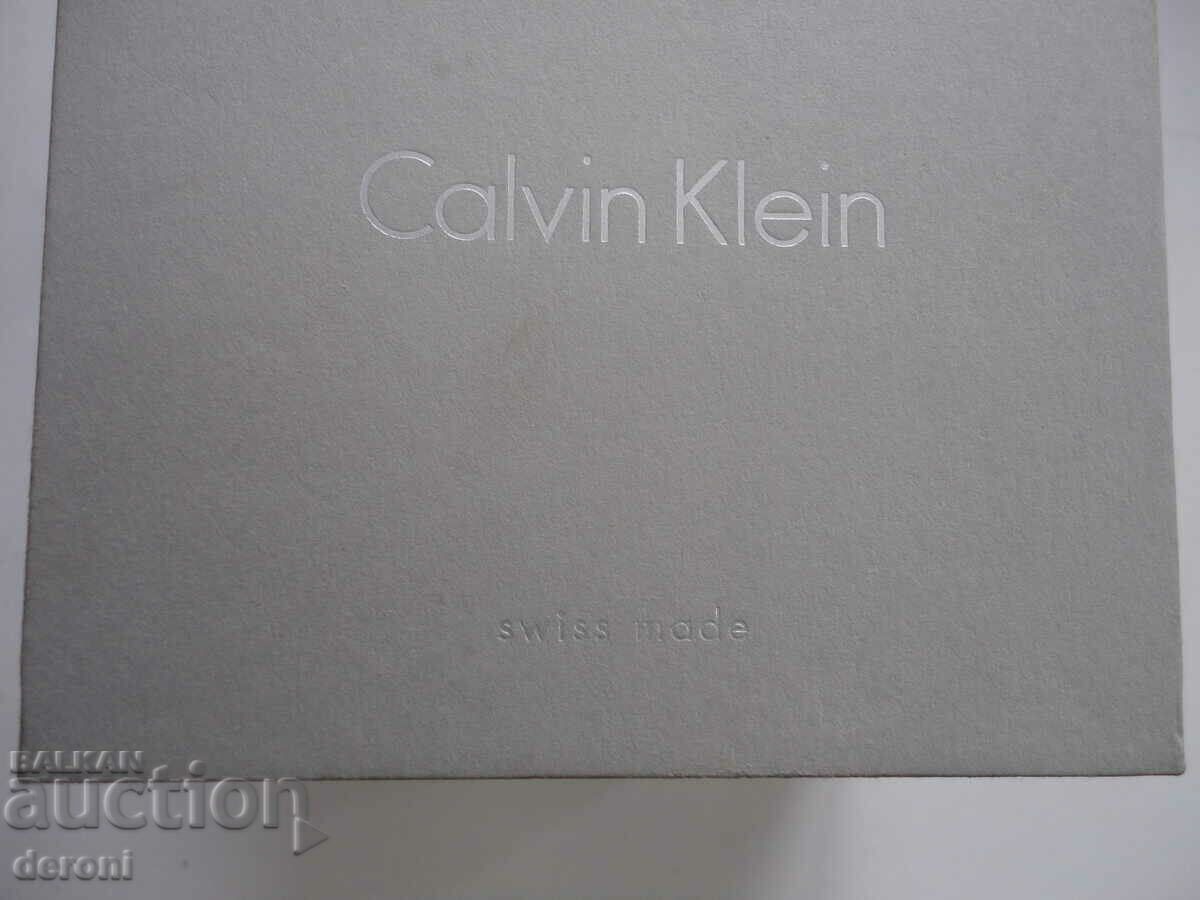 Original Calvin Klein 3 watch box with price 10.00 BGN | € 5.11