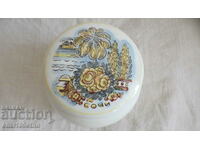 Sugar bowl Sochi porcelain ZIK USSR
