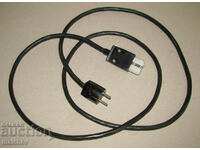 2.3 m extension cable with a plug for pepper stoves preserved