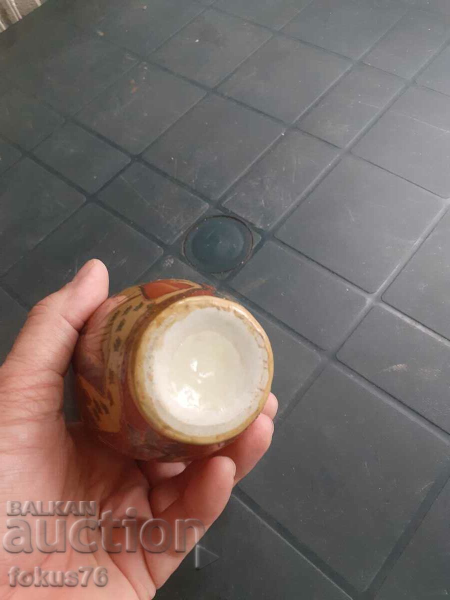 Beautiful Satsuma Satsuma porcelain vase - 5 Beautiful Satsuma Satsuma porcelain vase - 5