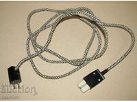 Extension cable 2.95 m with plug, for stoves, excellent