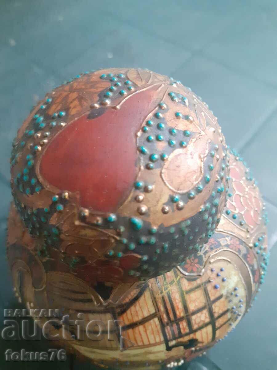 Auction Beautiful old Satsuma satsuma porcelain jar vase Auction Beautiful old Satsuma satsuma porcelain jar vase