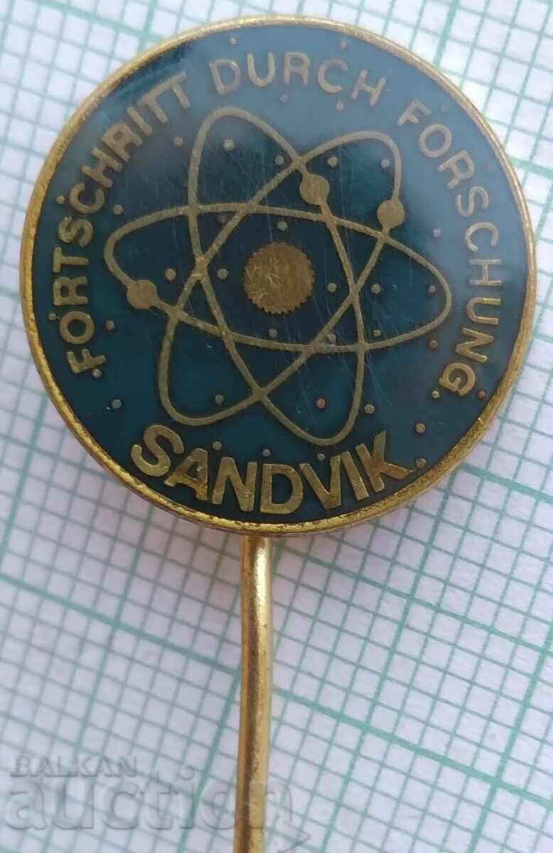 16219 Badge - Sandvik Sweden company