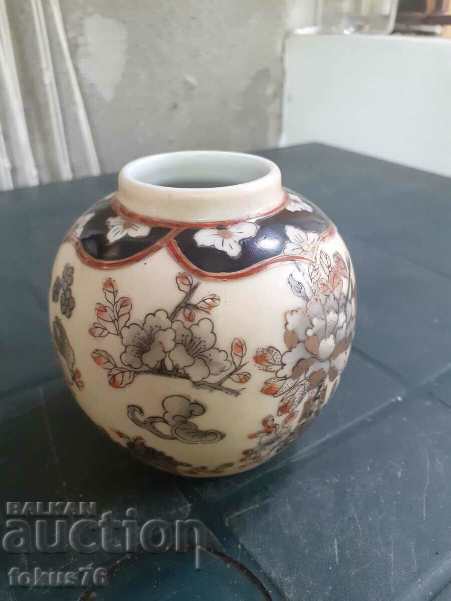 Beautiful old Satsuma porcelain vase Satsuma marking with price 240.00 BGN | € 122.71