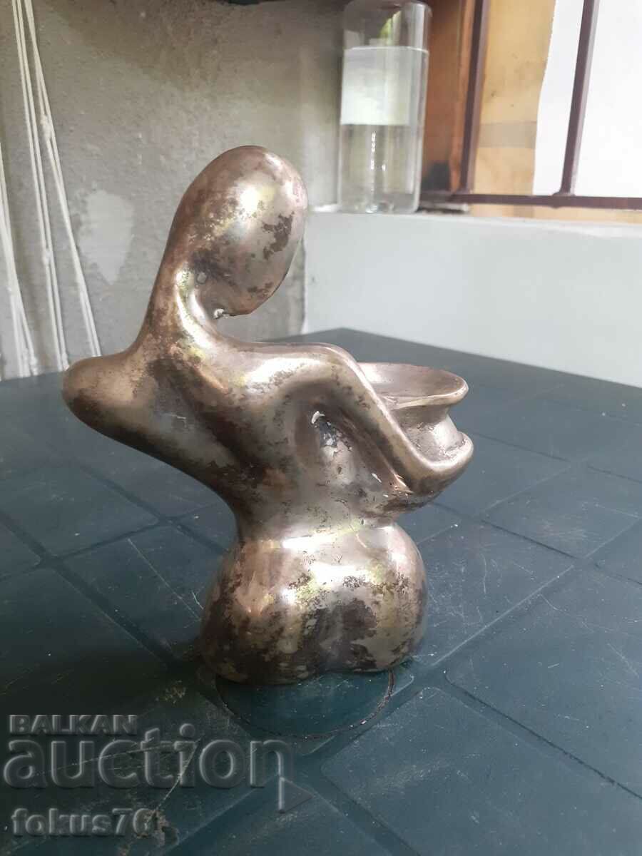 Аукцион Невероятна метална статуетка фигура пластика Аукцион Невероятна метална статуетка фигура пластика