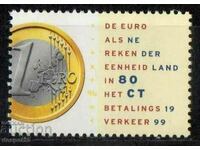1999. Нидерландия. Евро.