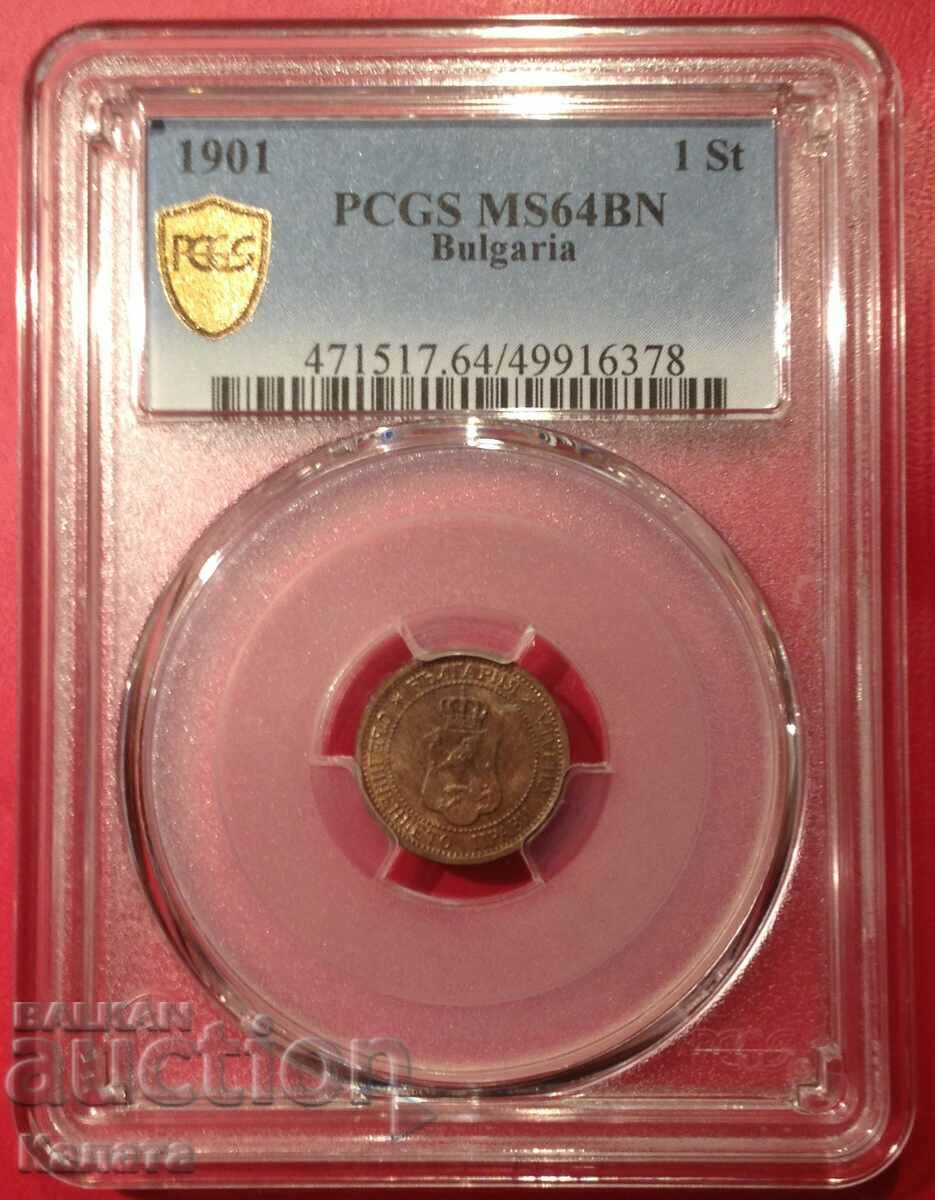 1 penny 1901 MS64BN