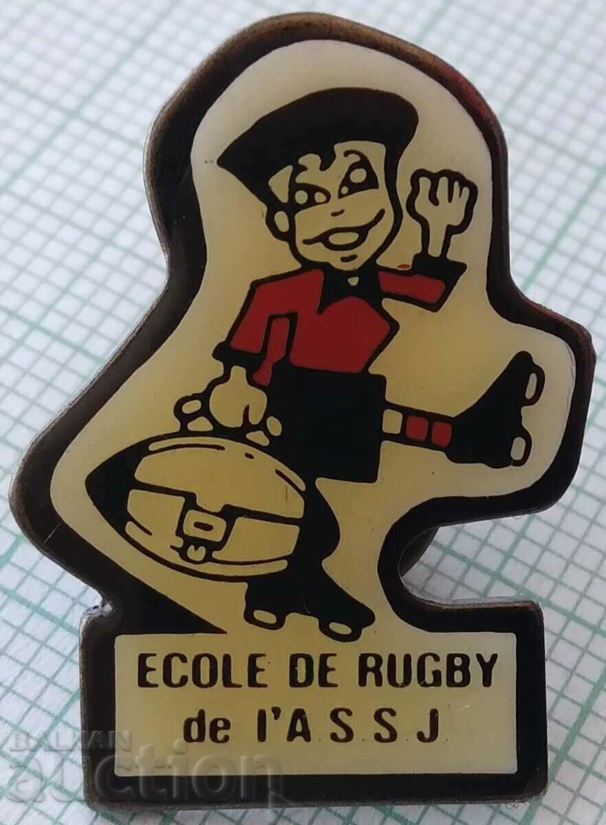 16641 Badge - Rugby