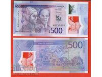 JAMAICA JAMAICA 500 $ issue 2022 2023 NEW UNC POLYMER