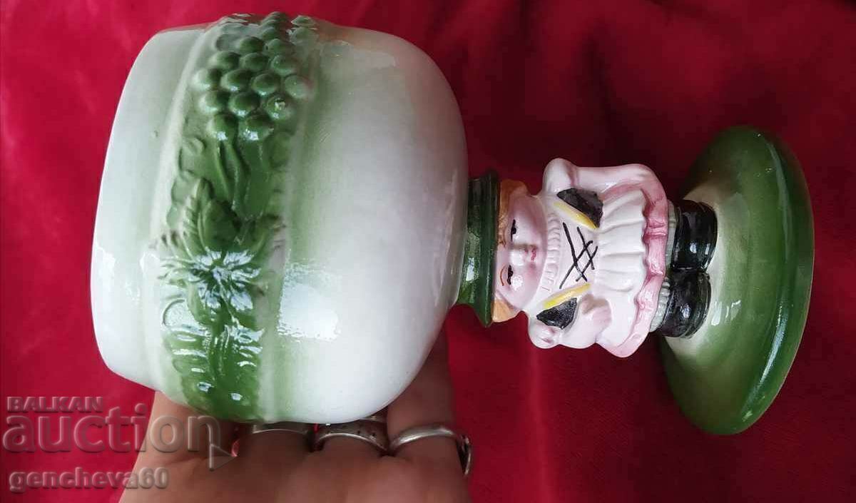 Ενδιαφέρον vintage ποτήρι κρασιού με τιμή € 7.67 | 15.00 BGN