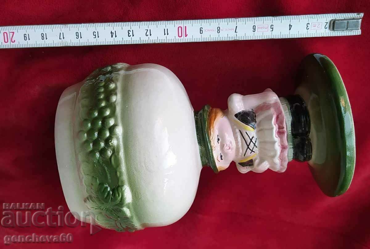Delivery of Interesting vintage wine glass