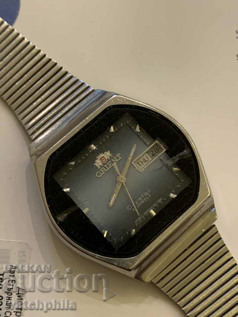 Ανδρικό ρολόι Orient Crystal Automatic. Έργα.Σπάνια