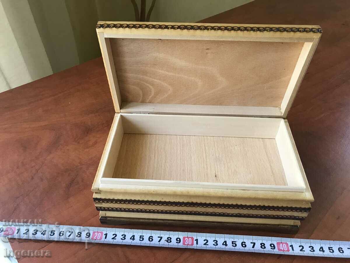 Auction BOX WOOD PYROGRAPH DRAWING ANTIQUE FROM SOCA MOSTRA Auction BOX WOOD PYROGRAPH DRAWING ANTIQUE FROM SOCA MOSTRA