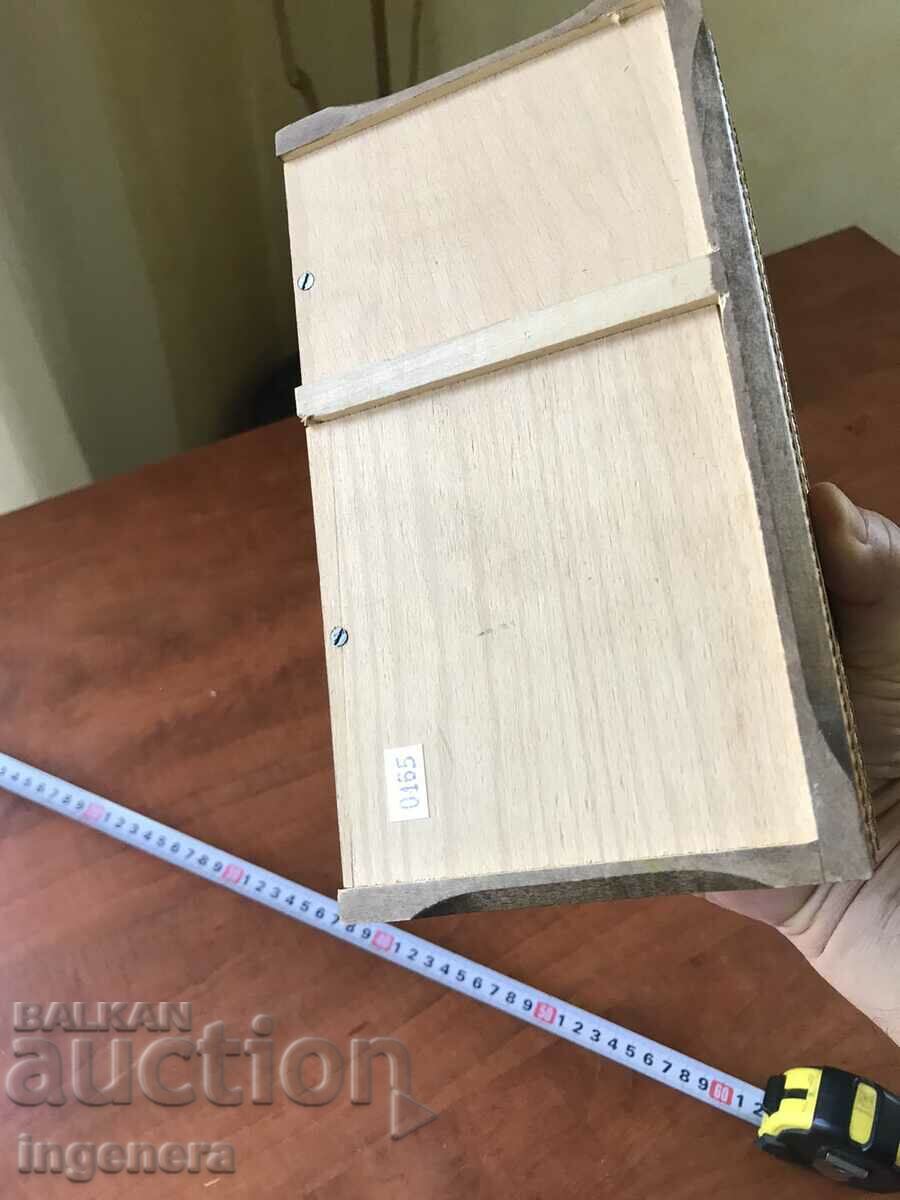 BOX WOOD PYROGRAPH DRAWING ANTIQUE FROM SOCA MOSTRA - 7 BOX WOOD PYROGRAPH DRAWING ANTIQUE FROM SOCA MOSTRA - 7