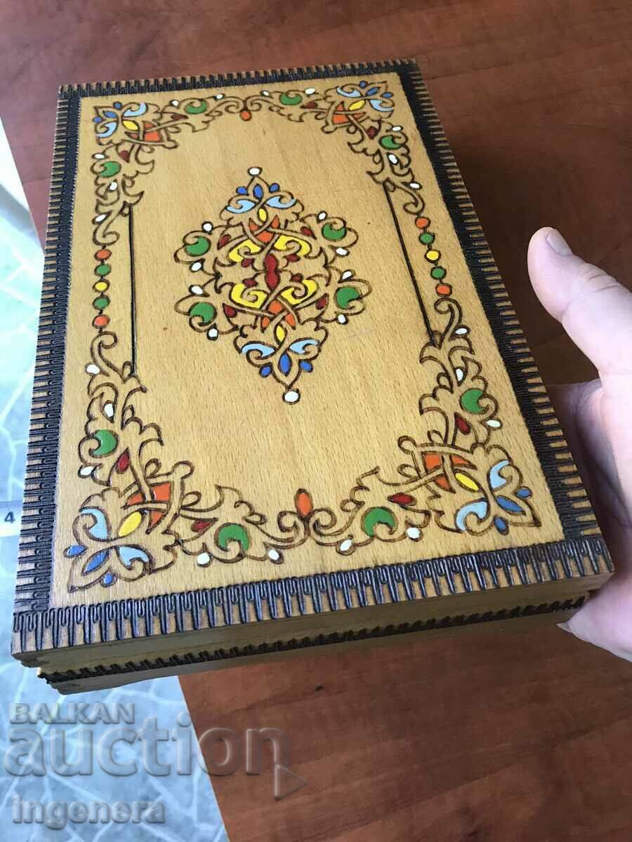 Delivery of BOX WOOD PYROGRAPH DRAWING ANTIQUE FROM SOCA MOSTRA Delivery of BOX WOOD PYROGRAPH DRAWING ANTIQUE FROM SOCA MOSTRA